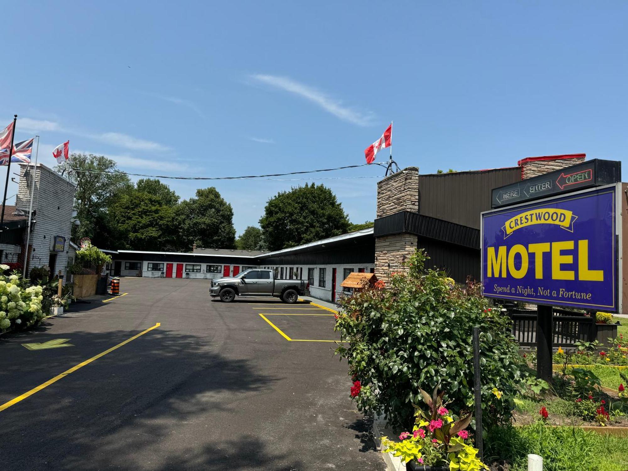 Crestwood Motel Burlington Eksteriør billede